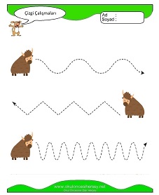 Çizgi Çalışma Sayfaları